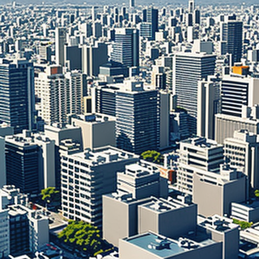 Modern Tokyo Cityscape