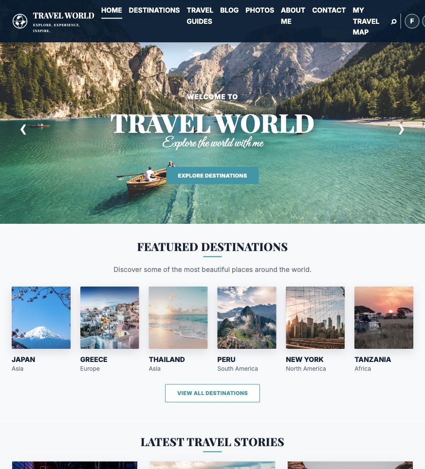 Screenshot of travel.fbinjapan.net